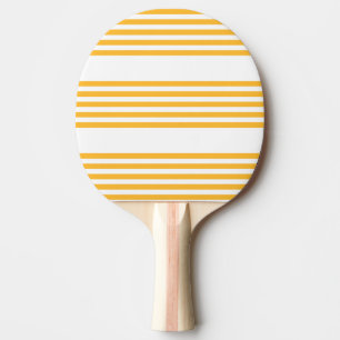 Pale green and beige five stripes pattern ping pon pong paddle