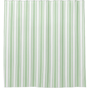Pale green and white candy stripes