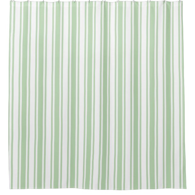 Pale green and white candy stripes (Front)