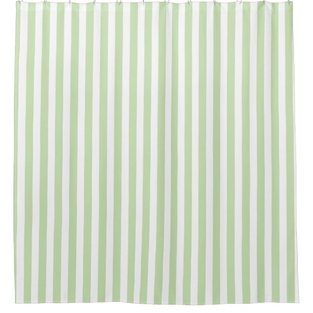 Pale green and white candy stripes (Front)