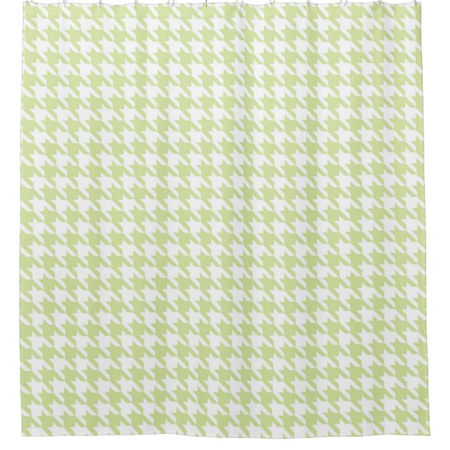 Pale green and White Houndstooth Pattern (Front)