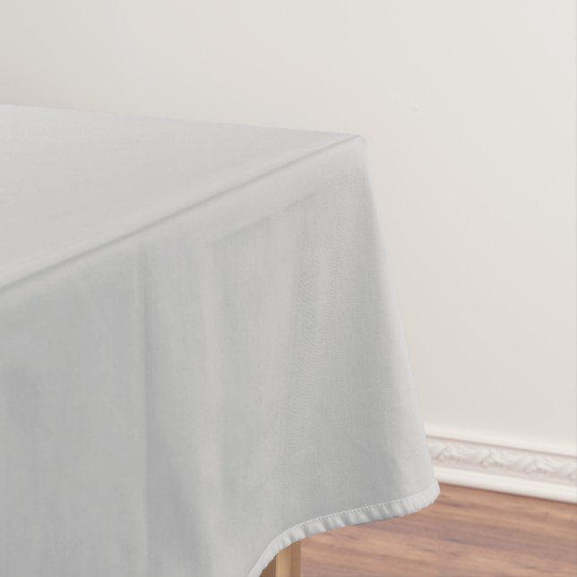 Pale Grey Geometric Pattern - Summer Decor Tablecloth (In Situ)