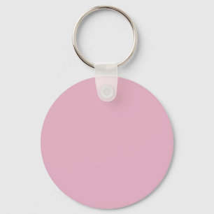 Pale Grey Raspberry E6B0C4 - Option to Add Name Keychain