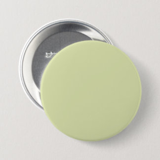 Pale Hops Green DFE6B0 Colour - Option to Add Name 3 Inch Round Button