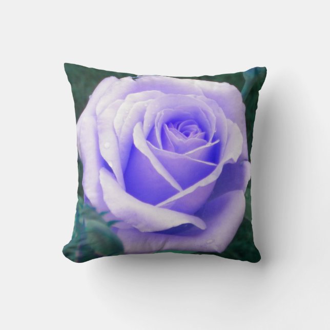 Pale Lavender Rose Jeu oreiller (Recto)