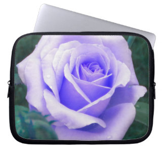 Pale Lavender Rose Laptop Sleeve