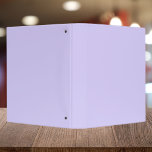 Pale Lavender Solid Colour Binder<br><div class="desc">Pale Lavender Solid Colour</div>