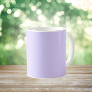 Pale Lavender Solid Colour Coffee Mug
