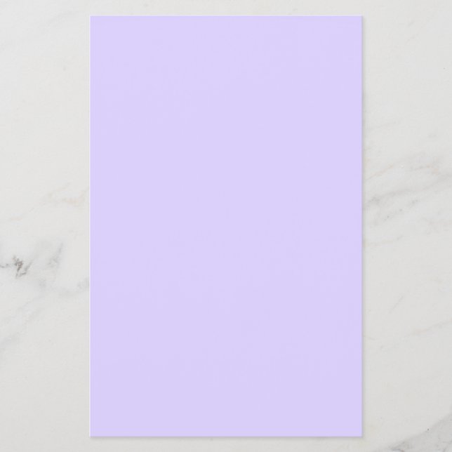 Pale Lavender Solid Colour Flyer (Front)