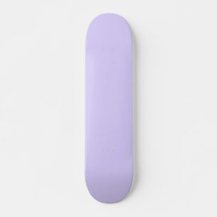 Pale Lavender Solid Colour Skateboard