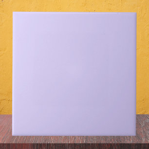 Pale Lavender Solid Colour Tile