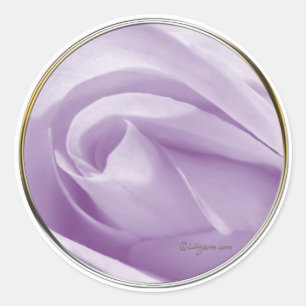 Pale Lavender Wedding Invitation Seal