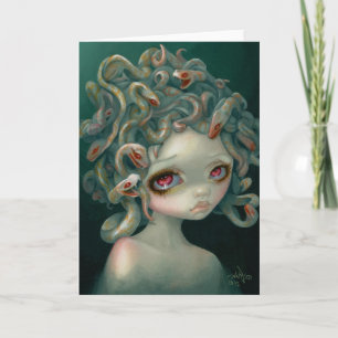 "Pale Medusa" Greeting Card