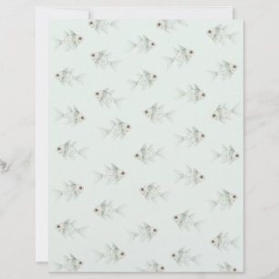 Pale Mint Pajama Cardinalfish Watercolor