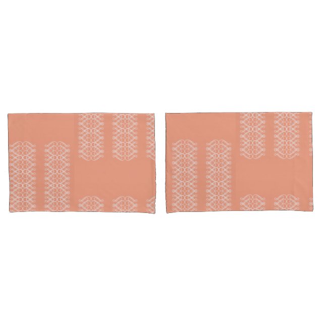 Pale Orange Pillowcase (Front-Set)