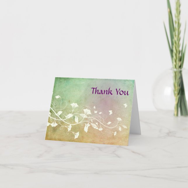 Pale Pastel Grunge Thank You (Front)