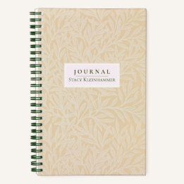 Pale Pastel Willow William Morris Dotée Journal