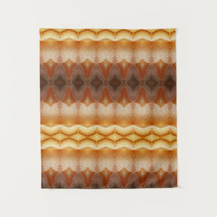Pale Peachy Ikat 6 Tapestry