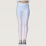 Pale Pink and Blue Gradient Background Leggings<br><div class="desc">Pale pink and blue gradient colours.</div>