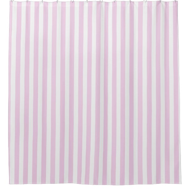 Pale pink and white candy stripes (Front)