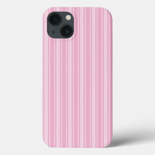 Pale pink candy stripes Case-Mate iPhone case