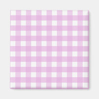 Pale pink gingham