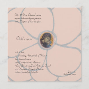 Pale Pink Petals Invitation