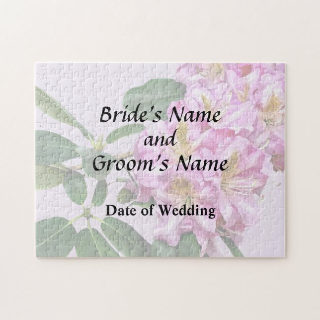 Pale Pink Rhododendron Jigsaw Puzzle (Horizontal)