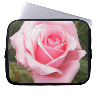 Pale Pink Rose Laptop Sleeve