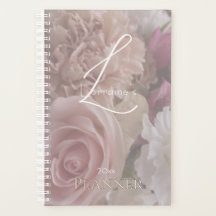 Pale Pink Rose Secret Gardens Planner
