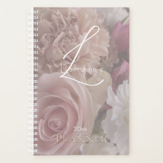 Pale Pink Rose Secret Gardens Planner