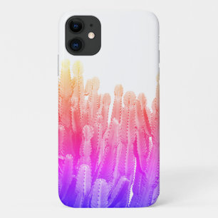 Pale Pink Succulent Cactus Plant iPhone 11 Case