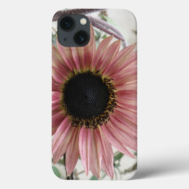 Pale Pink Sunflower Case-Mate iPhone Case (Back)