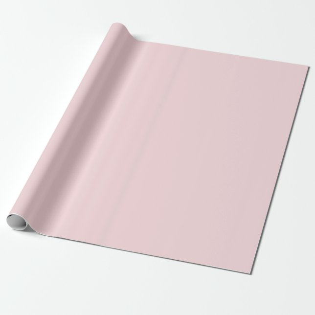 Pale Pink Wrapping Paper (Unrolled)