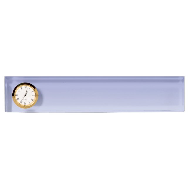 Pale Purple Ombre Nameplate (Front)
