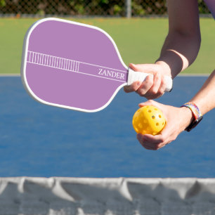 Pale Purple Personalized Pickleball Paddle
