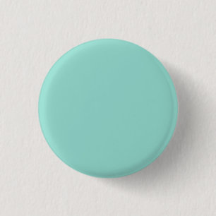 Pale Robin Egg Blue Solid Colour 1 Inch Round Button