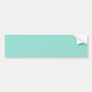 Pale Robin Egg Blue Solid Colour Bumper Sticker