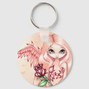 "Pale Rose" Keychain