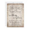 Pale Rustic Wood and Lights Wedding Reception Only