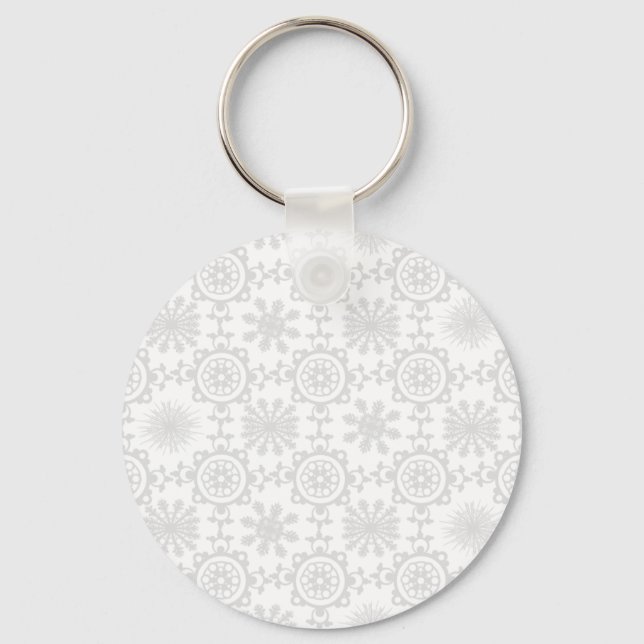 Pale Snowfill Keychain (Front)