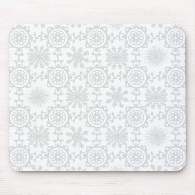 Pale Snowfill Mouse Pad (Front)