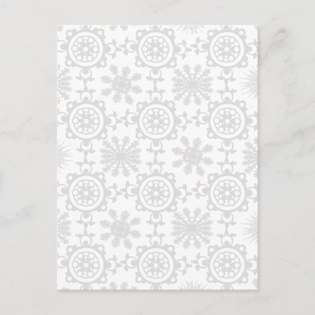 Pale Snowfill Postcard (Front)