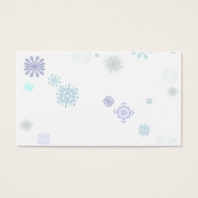 Pale Snowflakes (Front)