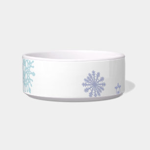 Pale Snowflakes Bowl