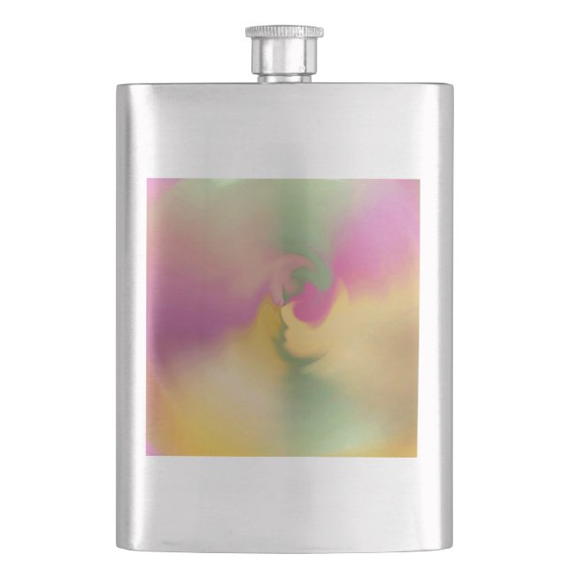 Pale Twist Hip Flask (Front)