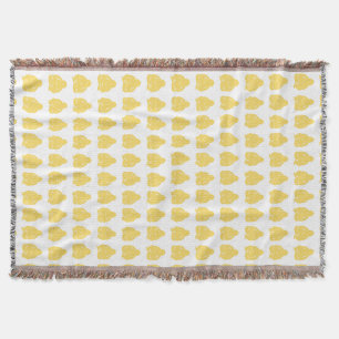 Pale Yellow Asian Moods Buddah Boys Throw Blanket