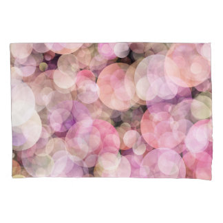 Pale Yellow Bubbles: Elegant Decor Pillowcase