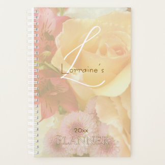 Pale Yellow Rose Secret Gardens Planner