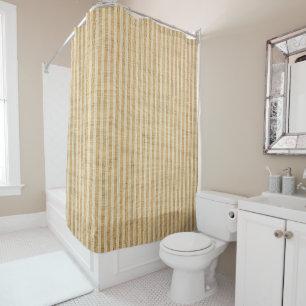 Pale Yellow Stripes Threaded Fabric Pattern